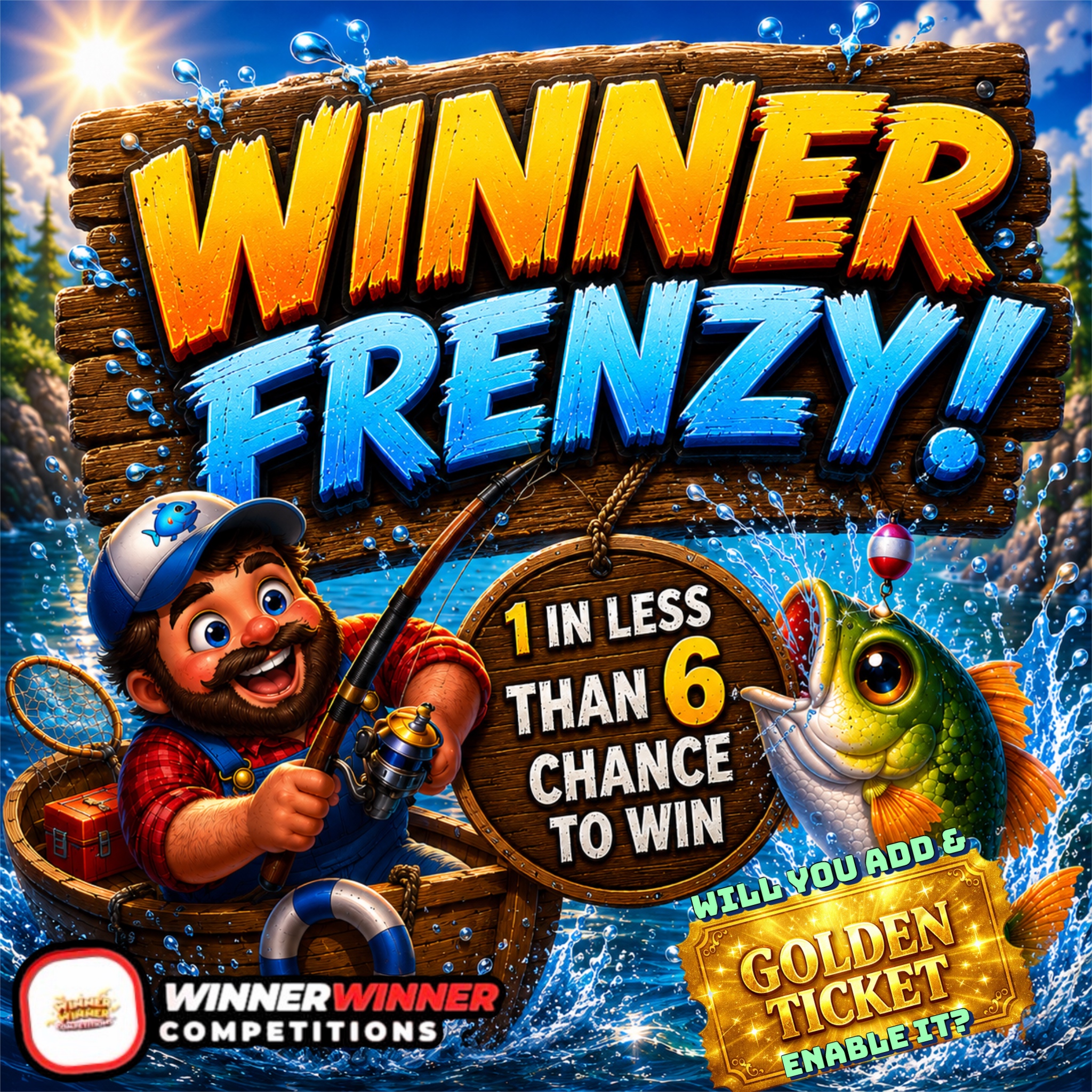 WINNER FRENZY! Fishing 🎣  £33k+ Prize Pool