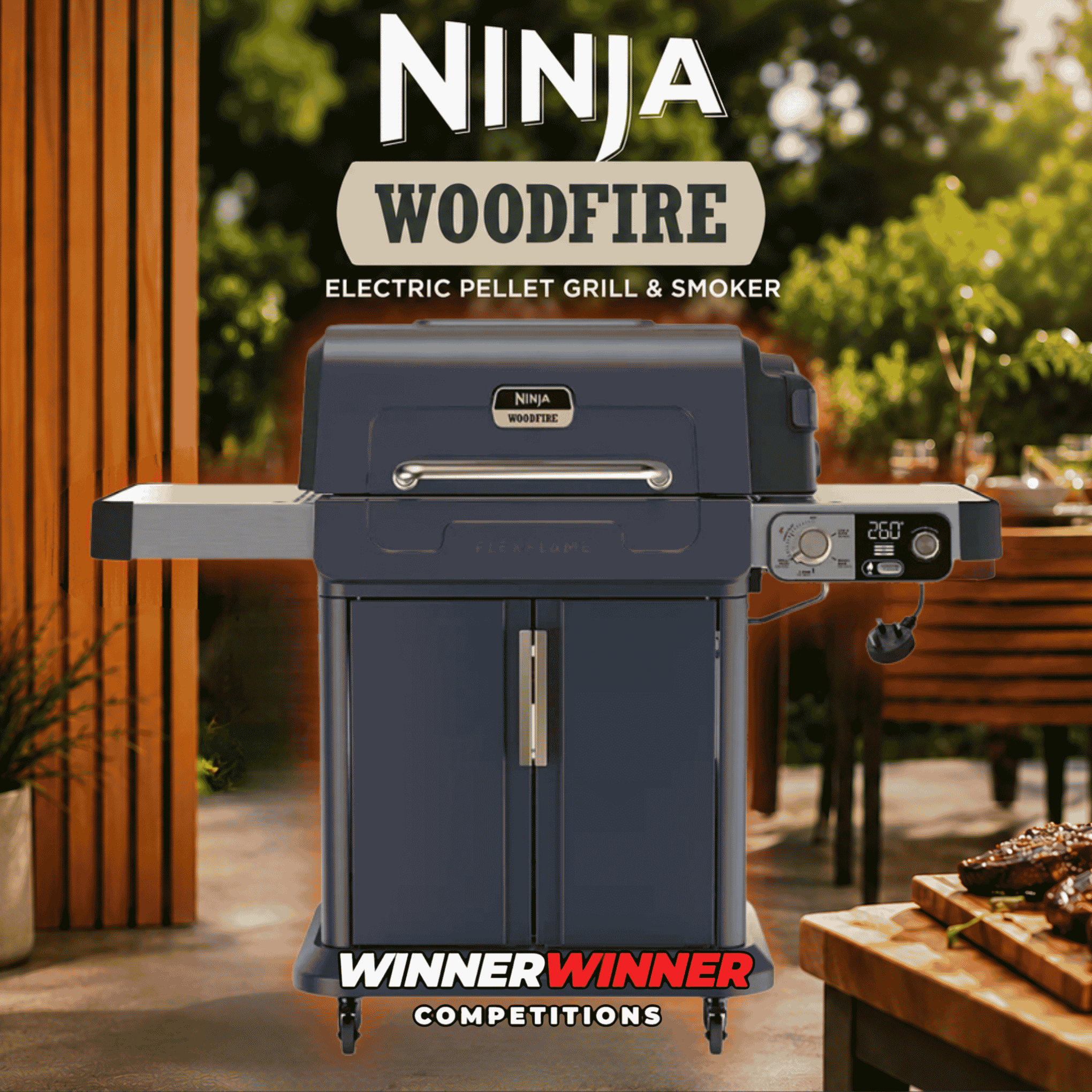 NINJA FlexFlame Gas & Electric BBQ £999RRP